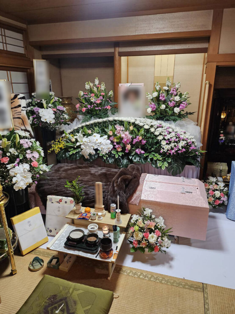大阪市のご自宅葬 葬儀例